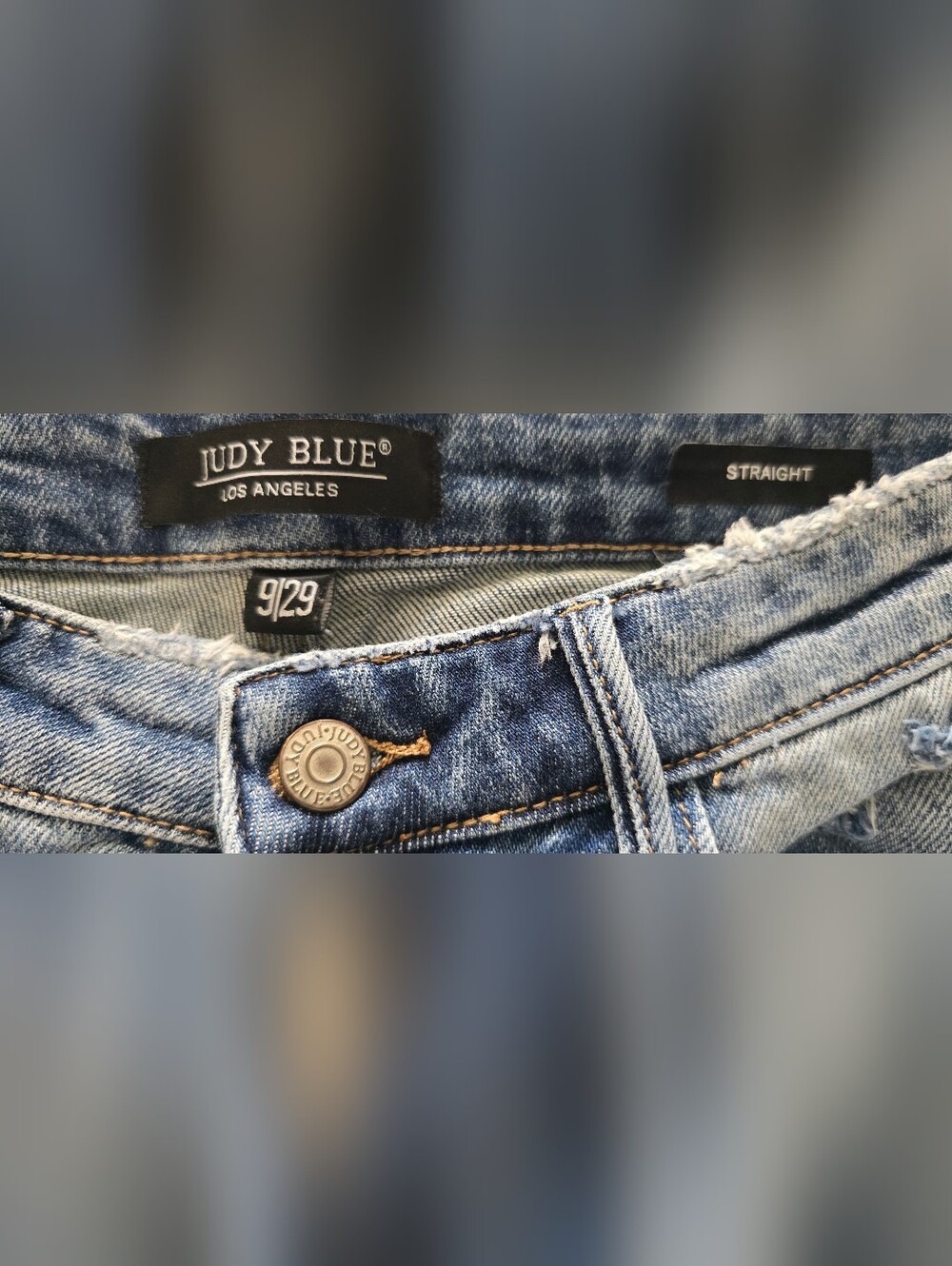 Judy Blue Rigid Magic High Rise Straight Leg Jeans - Picture 3 of 4